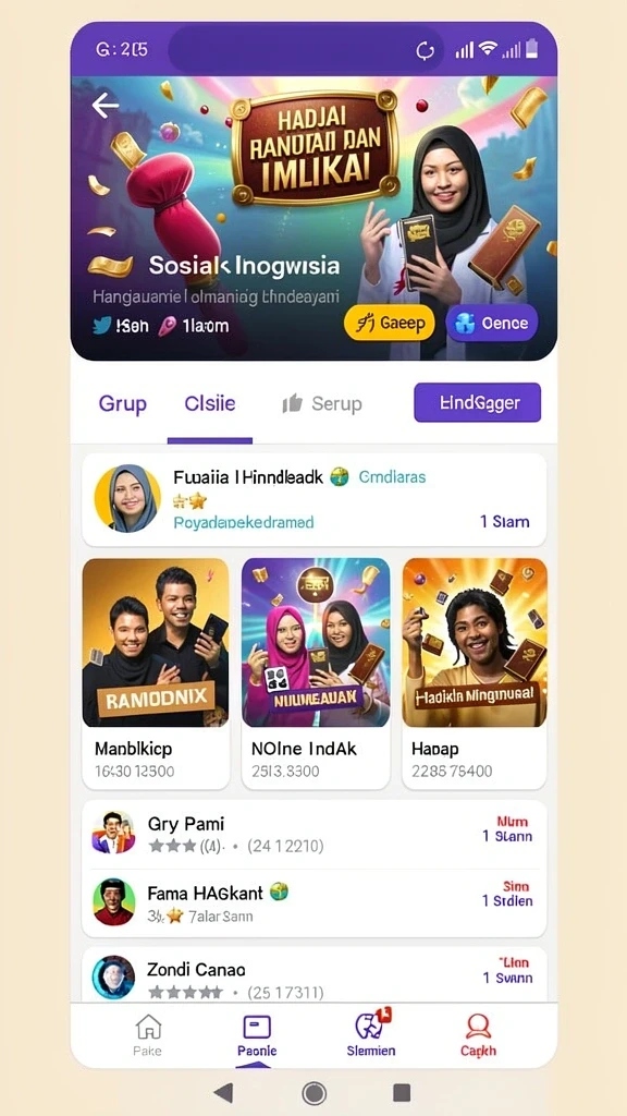 Screenshot klubimpian nomor 2